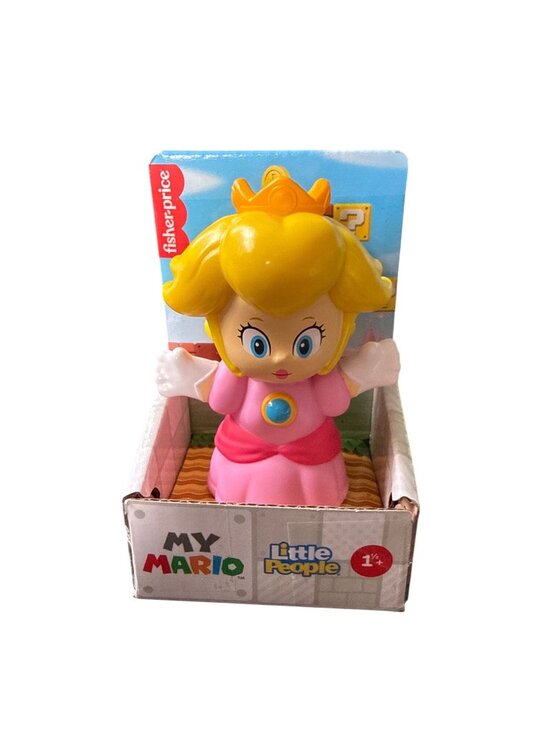 Fisher Price Other - Fisher Price Little People My Mario Princess Peach Figure Pink Coquette Kidcore